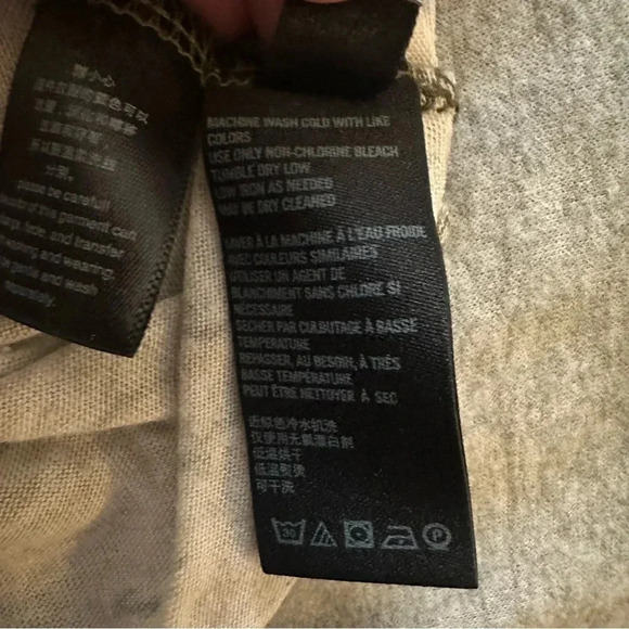 We the Free Women's Long Sleeve Faded Burnout Tiger Camo Shirt Top size XS - Picture 9 of 9